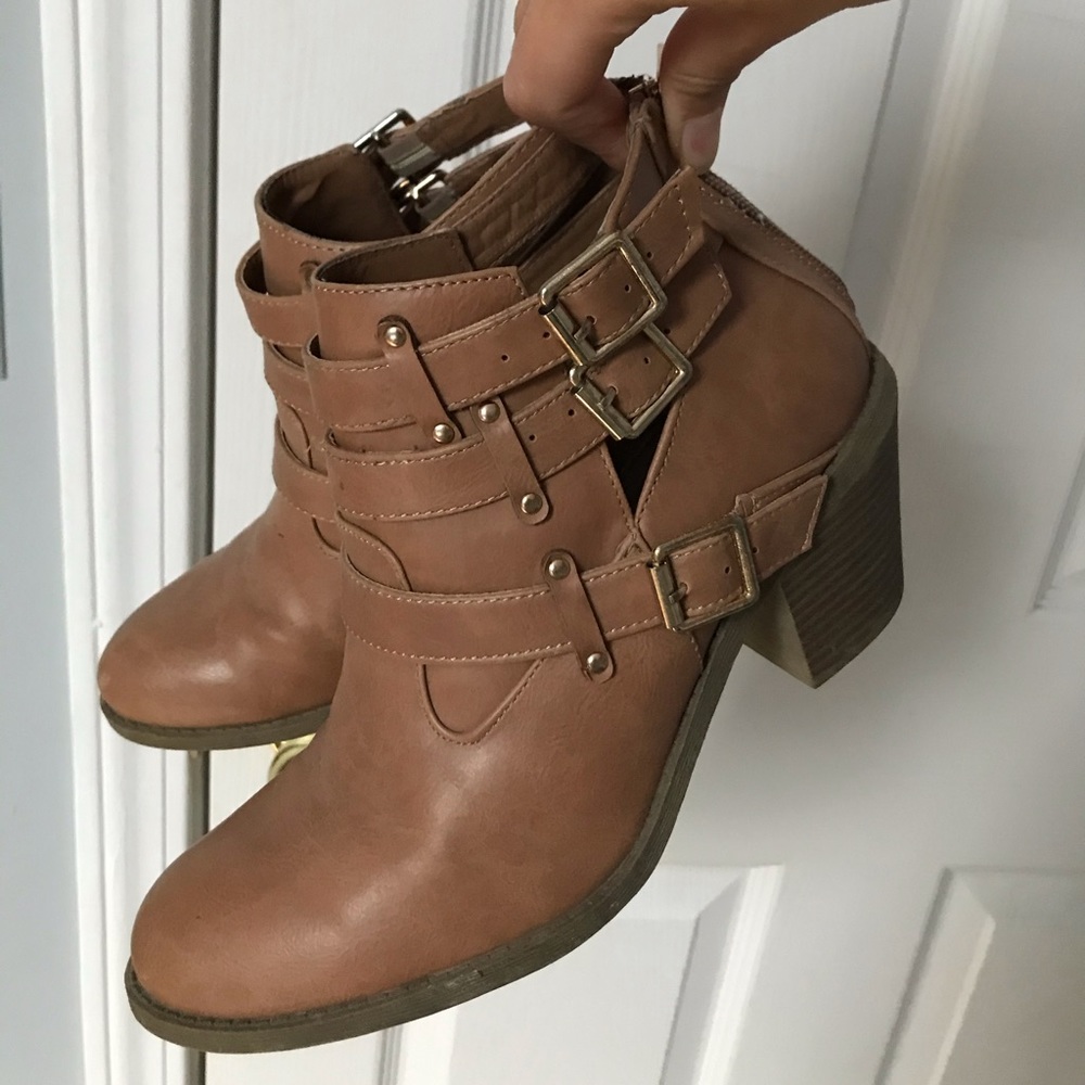 Madden Girl Brown Booties
